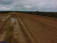 One of the roads in the area