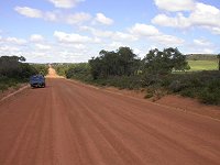 A gravel road