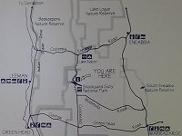 The plan of surroundings