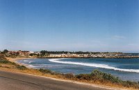 North Beach and fishing boat harbour