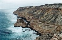 Kalbarri coastal gorges - Island Rock from the south