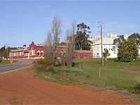Northern entrance to the town