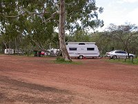 the only camping spot...