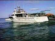 One of the crayfishing boats