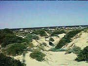 View from the meteorological station on the camp