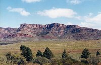 Wilpena Pound - view from the East
