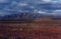 Wilpena Pound from South-West
