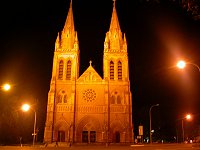St.Peter's Cathedral at night