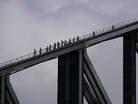 Walking on the Harbour Bridge