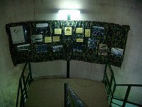 inside the water tower