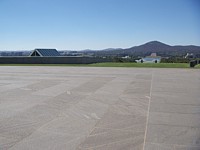 view from the roof of the Parliament House
