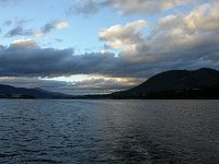 View towards Bowen Bridge from the Derwent River next to Geilston Bay