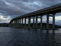 Tasman Bridge, view on Montagu Bay