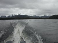Lake's northern shore