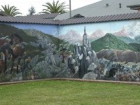 A mountain scene - close-up