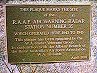 Stony Hill Signal Station memorial plague
