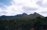 Mount Hassell and Toolbrunup Peak from the east