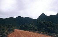 Toolbrunup Peak from the access road