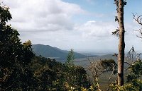 View to the east