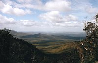 View to the south-east