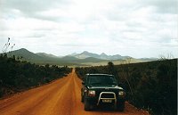 View from the west, from Stirling Range Drive