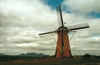 View from the north, from Lily Dutch Windmill replica