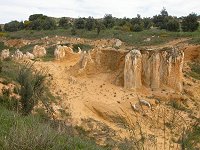 Pinnacles, 3 km east of Guiderton