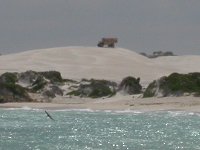 Lancelin bay - "Monster School Bus" on sand dunes