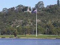 View of Kings Park from the jetty