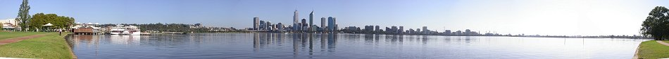 South Perth -> Kings Park -> West Perth -> City -> East Perth -> South Perth