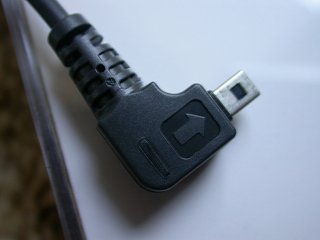 connection for the external battery